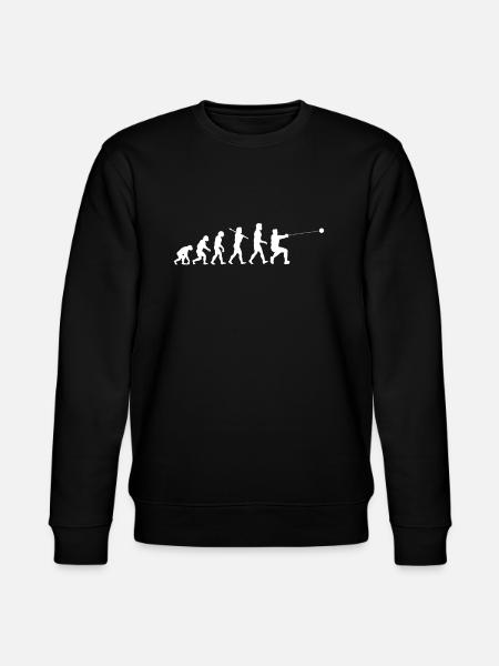 Hammer throw - Stanley/Stella CHANGER Unisex Organic Sweatshirt - black