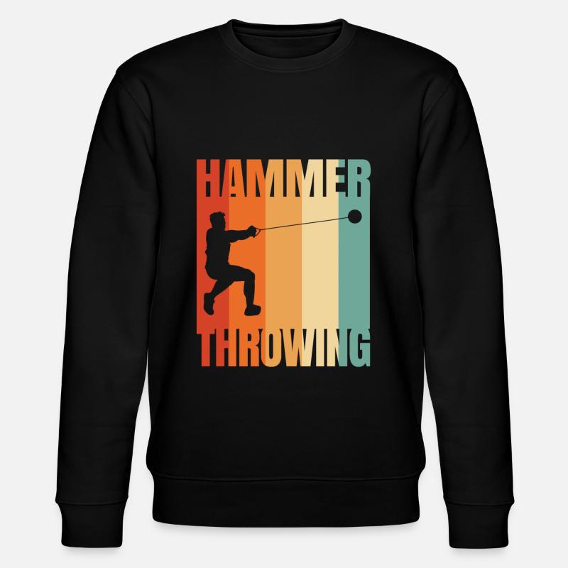 Lancer de marteau - Sweat bio CHANGER Stanley/Stella Unisexe - noir