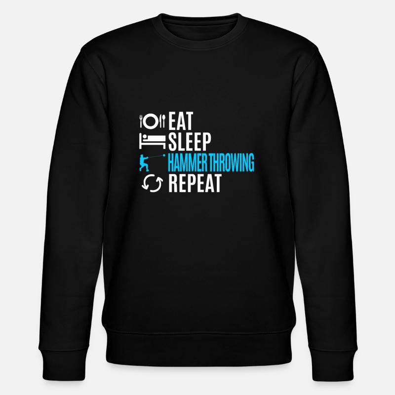 Lancer de marteau - Sweat bio CHANGER Stanley/Stella Unisexe - noir