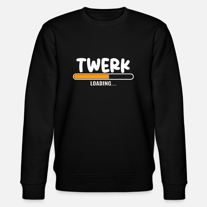 Twerking - Stanley/Stella CHANGER Unisex Organic Sweatshirt - black