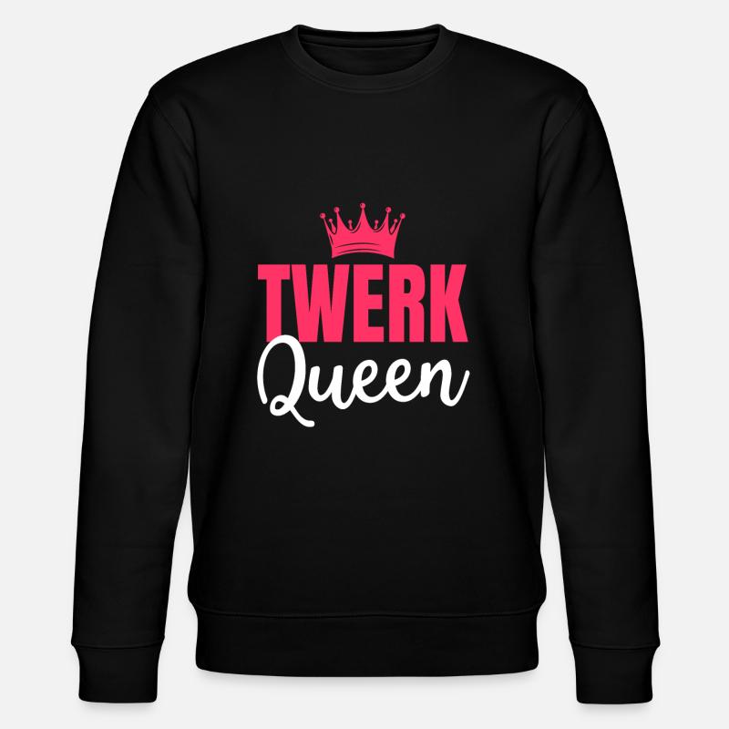 Twerking - Stanley/Stella Unisex Bio-Sweatshirt CHANGER  - Schwarz