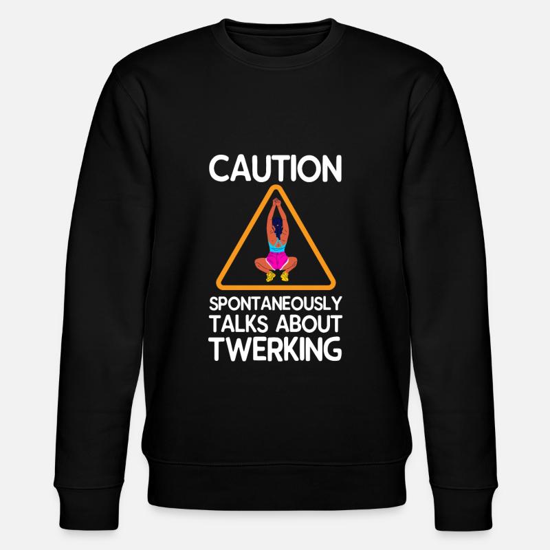 Twerking - Stanley/Stella CHANGER Unisex Organic Sweatshirt - black