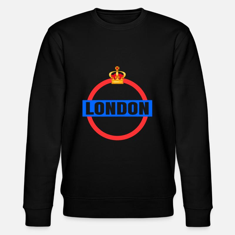 Londres - Sweat bio CHANGER Stanley/Stella Unisexe - noir