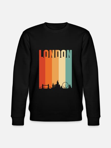 London - Stanley/Stella CHANGER Unisex Organic Sweatshirt - black