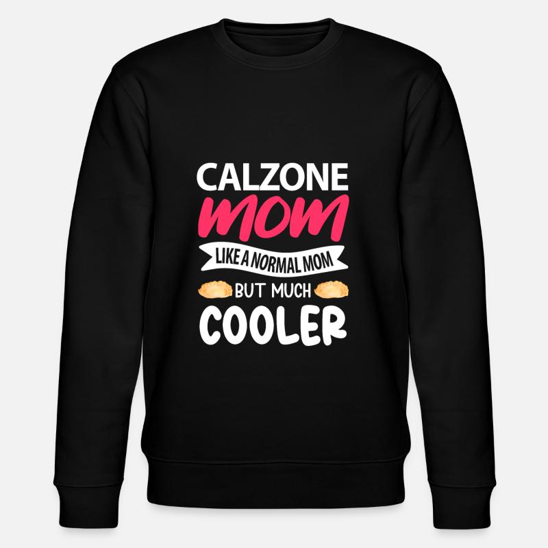 Calzone Pizza Cadeau - Sweat bio CHANGER Stanley/Stella Unisexe - noir