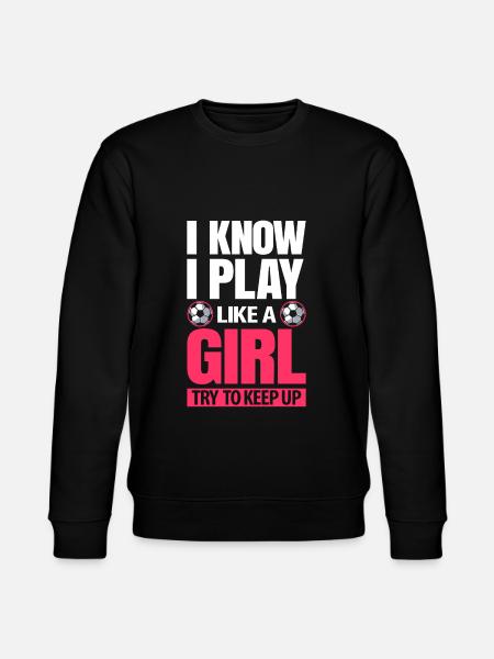 Frauenfußball - Stanley/Stella Unisex Bio-Sweatshirt CHANGER  - Schwarz