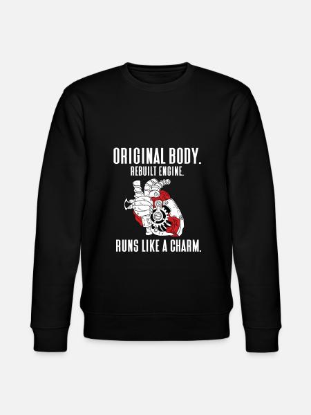 Operation Heart Gift - Stanley/Stella CHANGER Unisex Organic Sweatshirt - black
