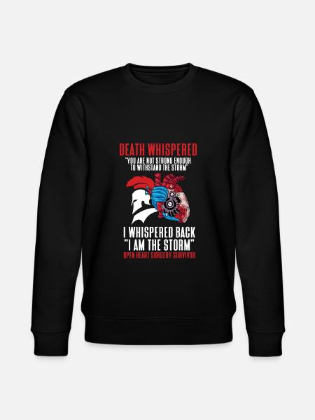 Operation Heart Gift - Stanley/Stella CHANGER Unisex Organic Sweatshirt - black