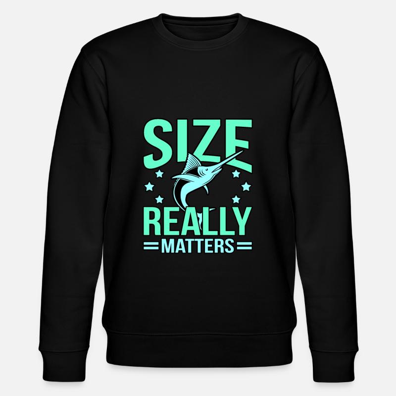 Schwertfisch - Stanley/Stella Unisex Bio-Sweatshirt CHANGER - Schwarz