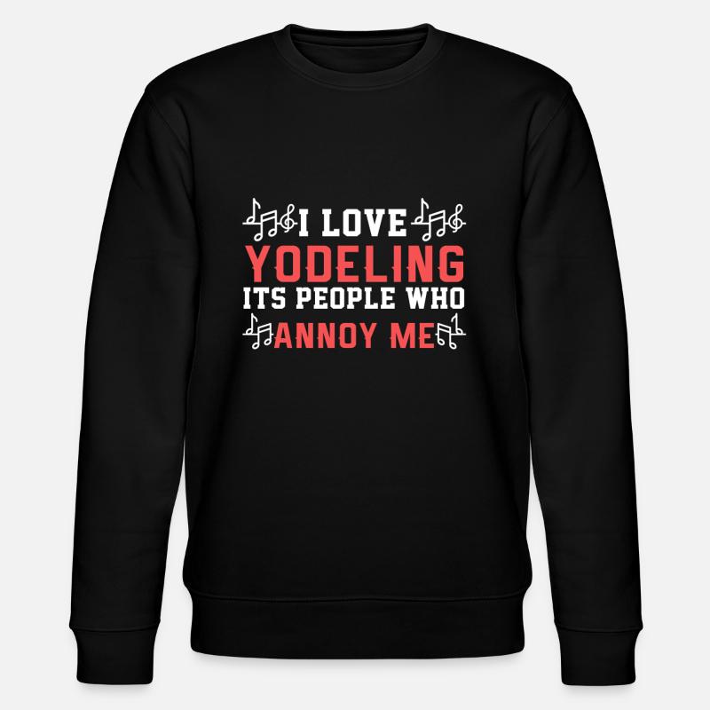 Yodel - Stanley/Stella CHANGER Unisex Organic Sweatshirt - black