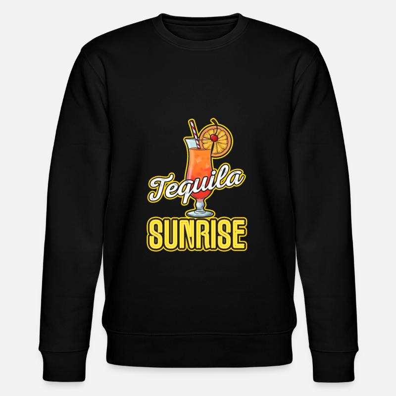 Tequila sunrise - Sweat bio CHANGER Stanley/Stella Unisexe - noir