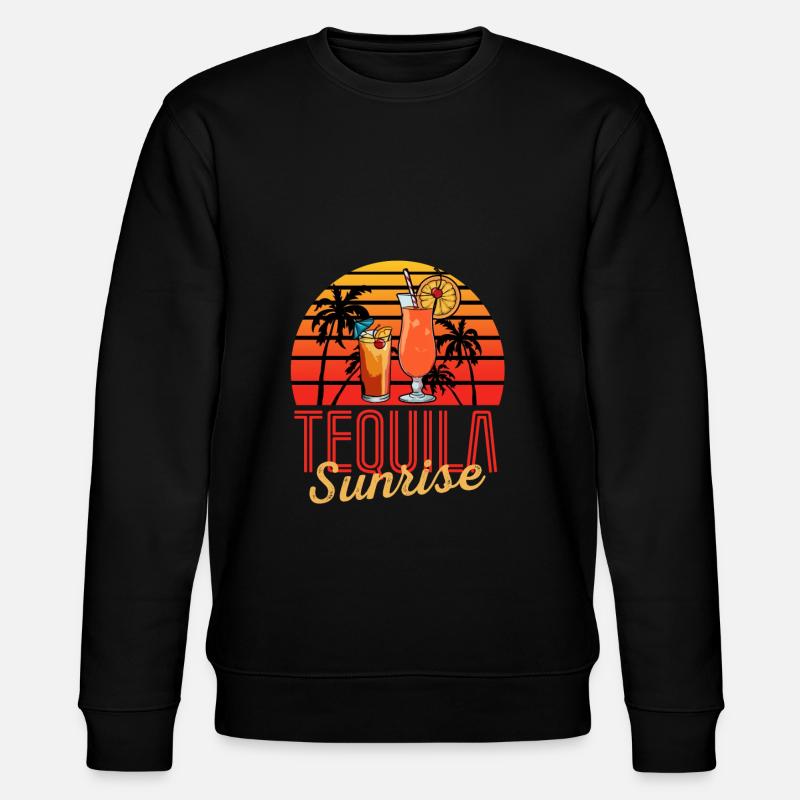 Tequila sunrise - Sweat bio CHANGER Stanley/Stella Unisexe - noir