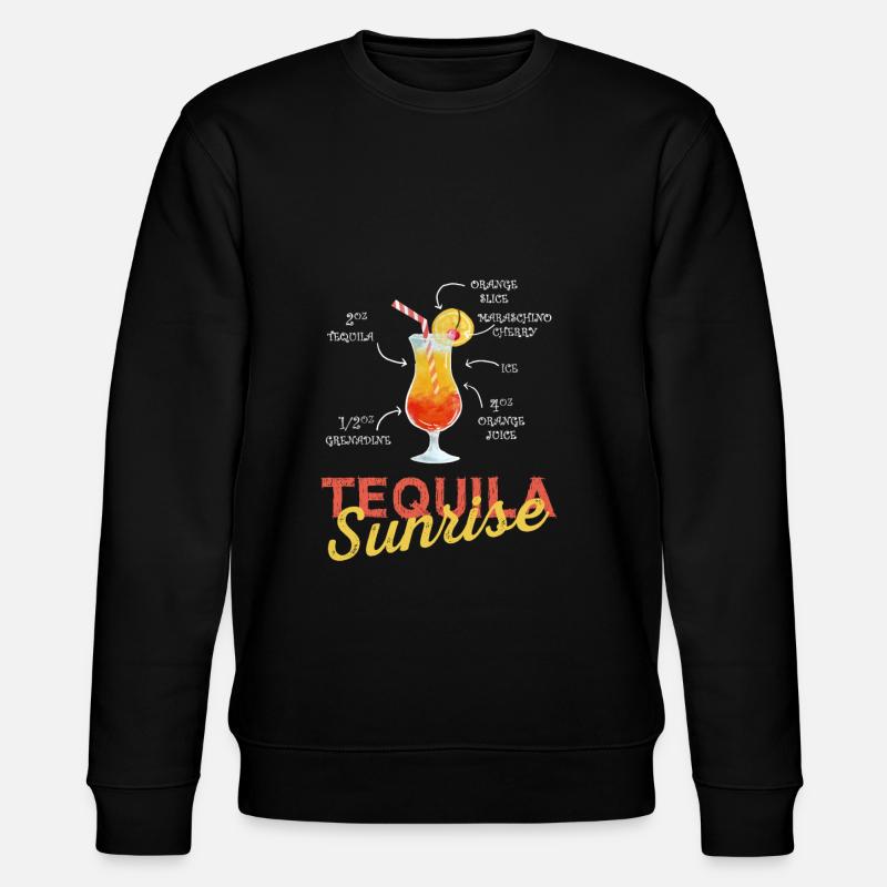 Tequila Sunrise - Stanley/Stella Unisex Bio-Sweatshirt CHANGER  - Schwarz
