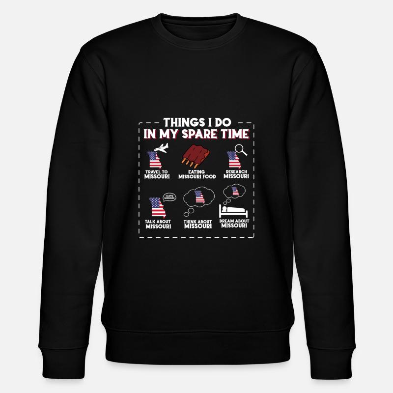 Missouri - Stanley/Stella Unisex Bio-Sweatshirt CHANGER  - Schwarz