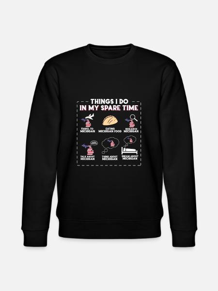 Michigan - Stanley/Stella CHANGER Unisex Organic Sweatshirt - black