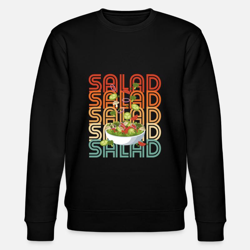 Salade rétro - Sweat bio CHANGER Stanley/Stella Unisexe - noir