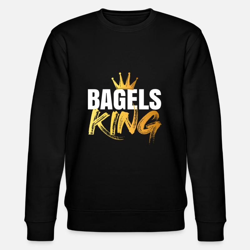 Bagel Bagels Cadeau - Sweat bio CHANGER Stanley/Stella Unisexe - noir