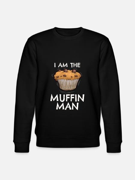I'm the Muffin Man - Stanley/Stella CHANGER Unisex Organic Sweatshirt - black