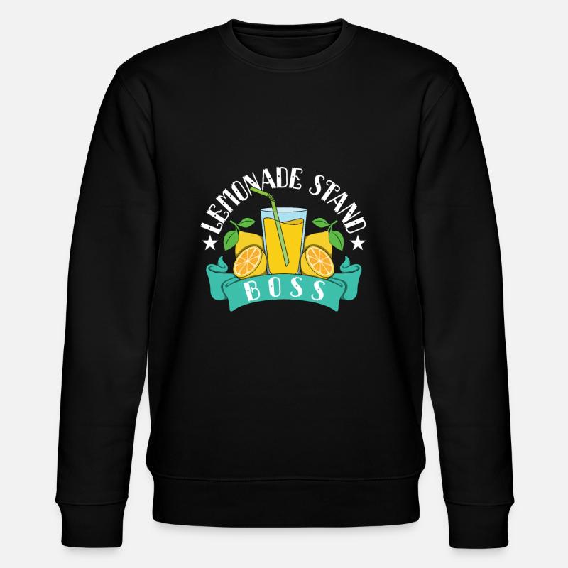 Lemonade Stand Boss - Stanley/Stella CHANGER Unisex Organic Sweatshirt - black