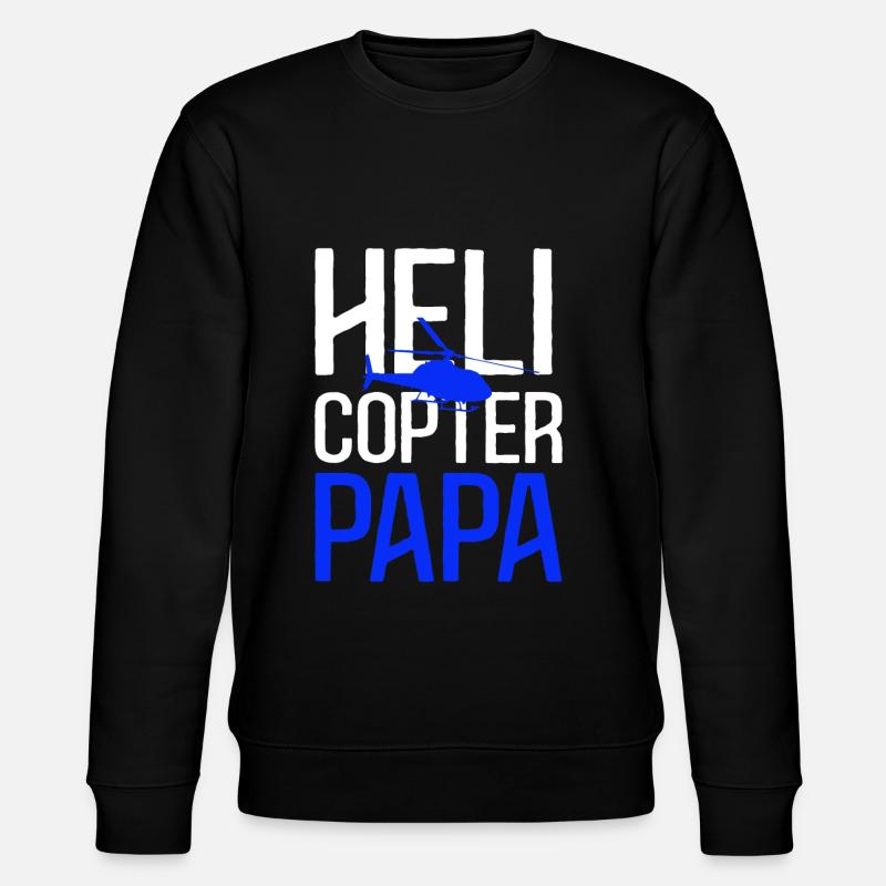 Hélicoptère Papa - Sweat bio CHANGER Stanley/Stella Unisexe - noir