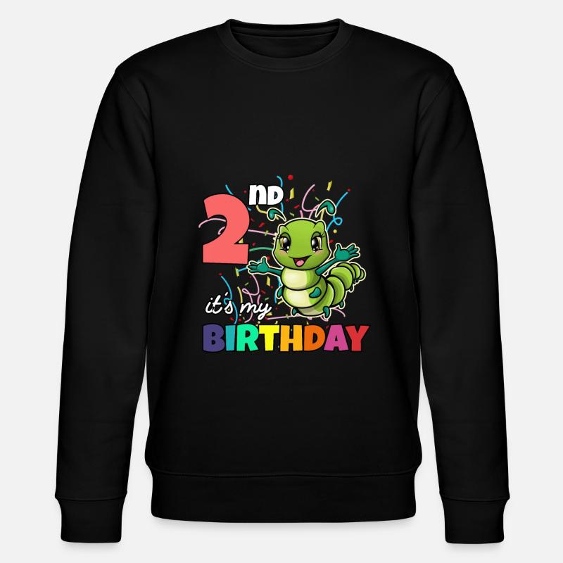 Chenille - Sweat bio CHANGER Stanley/Stella Unisexe - noir