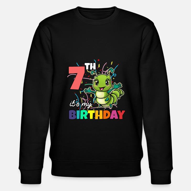 Raupe - Stanley/Stella Unisex Bio-Sweatshirt CHANGER  - Schwarz