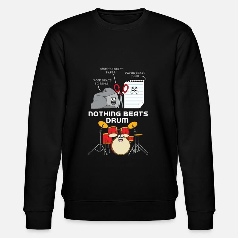 Percussion - Stanley/Stella CHANGER Unisex Organic Sweatshirt - black