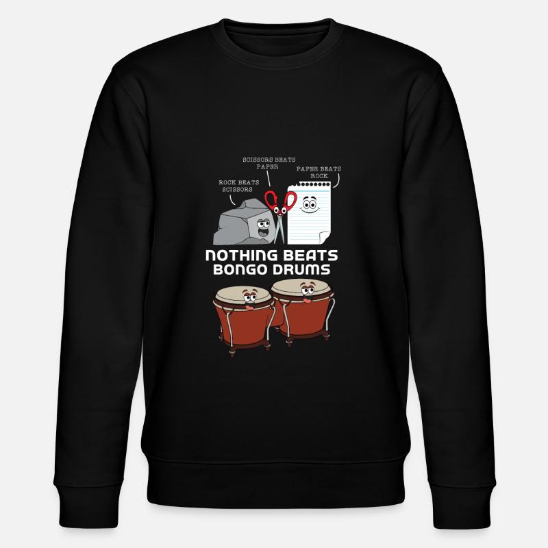 Bongo Drums Drum - Sweat bio CHANGER Stanley/Stella Unisexe - noir