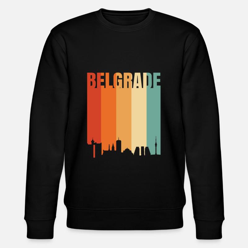 La beauté de Belgrade - Sweat bio CHANGER Stanley/Stella Unisexe - noir