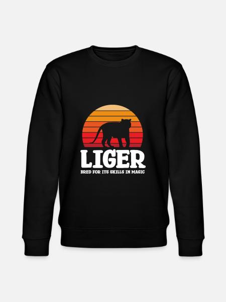 Liger - Stanley/Stella CHANGER Unisex Organic Sweatshirt - black