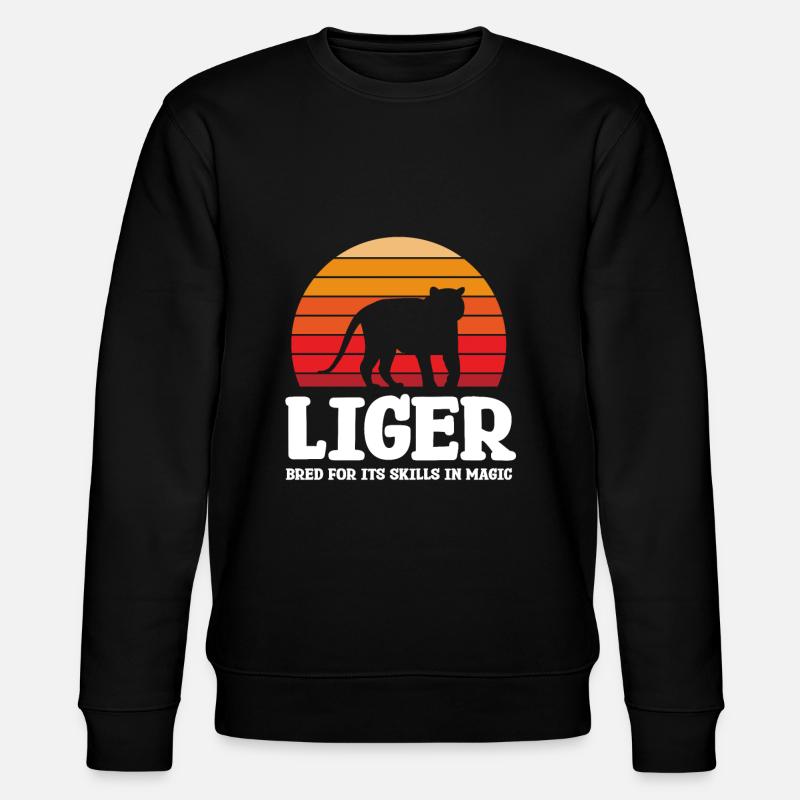 Liger - Stanley/Stella CHANGER Unisex Organic Sweatshirt - black