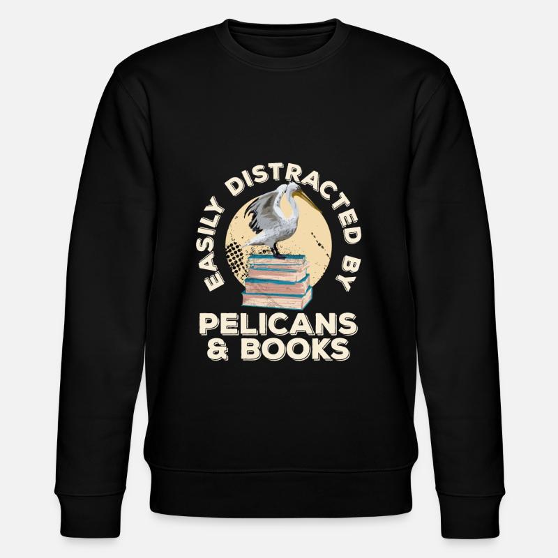 Pelican - Stanley/Stella CHANGER Unisex Organic Sweatshirt - black