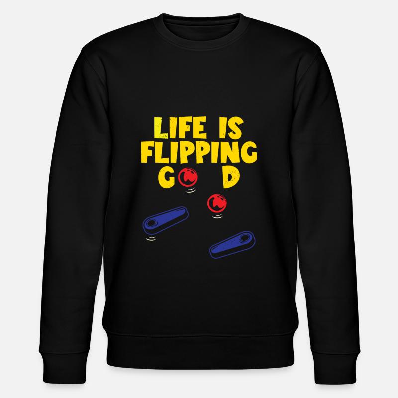Flipper - Sweat bio CHANGER Stanley/Stella Unisexe - noir