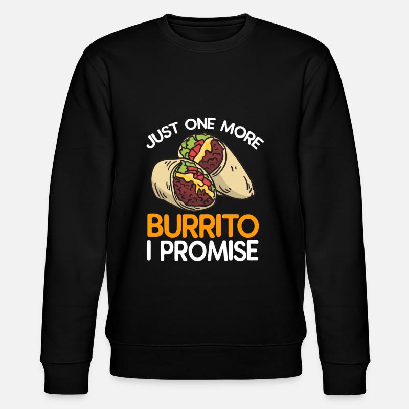 Burrito - Stanley/Stella Unisex Bio-Sweatshirt CHANGER  - Schwarz