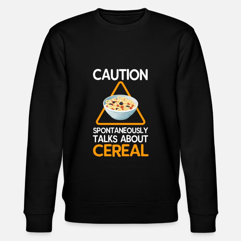 Müsli - Stanley/Stella Unisex Bio-Sweatshirt CHANGER  - Schwarz