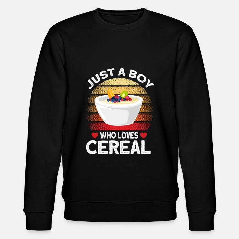 Müsli - Stanley/Stella Unisex Bio-Sweatshirt CHANGER  - Schwarz