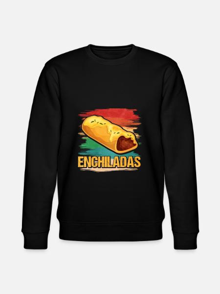 Retro Enchiladas - Stanley/Stella CHANGER Unisex Organic Sweatshirt - black