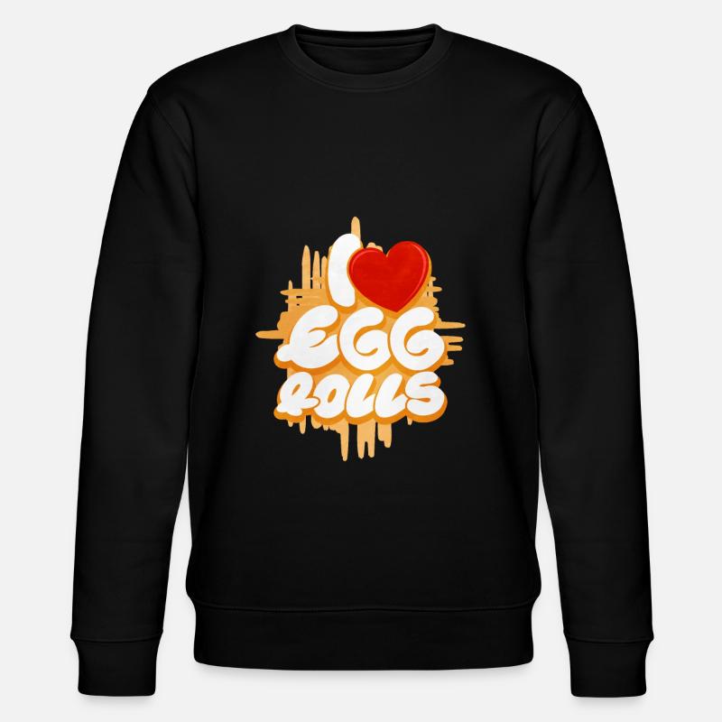 Spring Roll Gift - Stanley/Stella CHANGER Unisex Organic Sweatshirt - black