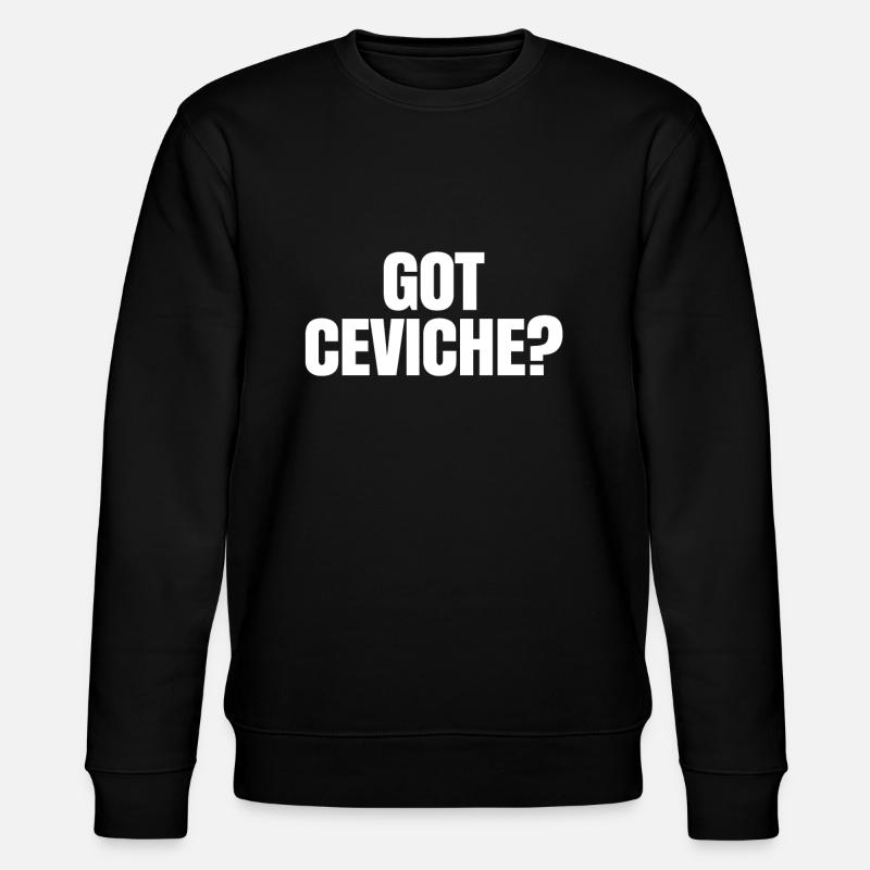 Ceviche Gift - Stanley/Stella CHANGER Unisex Organic Sweatshirt - black