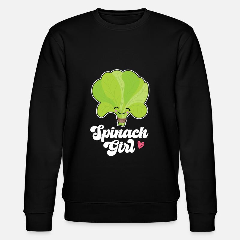 Épinard - Sweat bio CHANGER Stanley/Stella Unisexe - noir