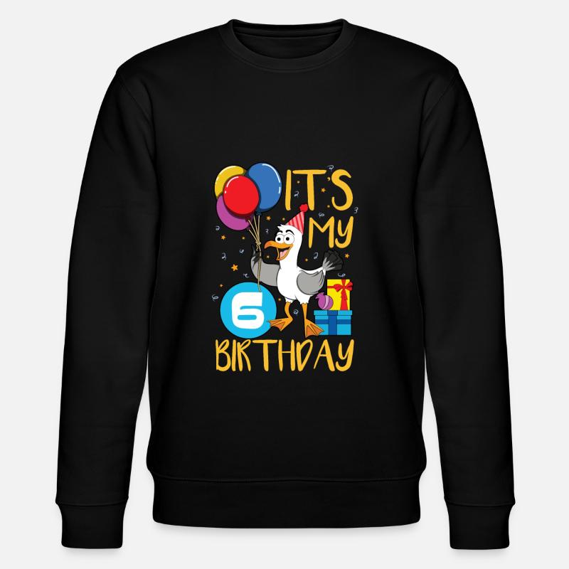 6e anniversaire - Sweat bio CHANGER Stanley/Stella Unisexe - noir