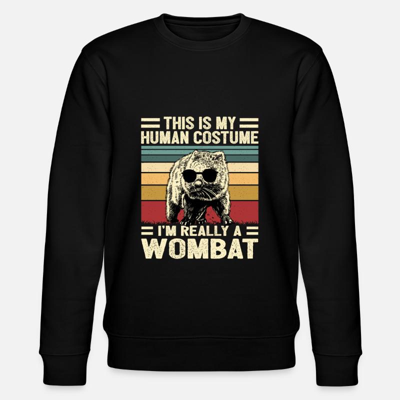 Wombat - Sweat bio CHANGER Stanley/Stella Unisexe - noir