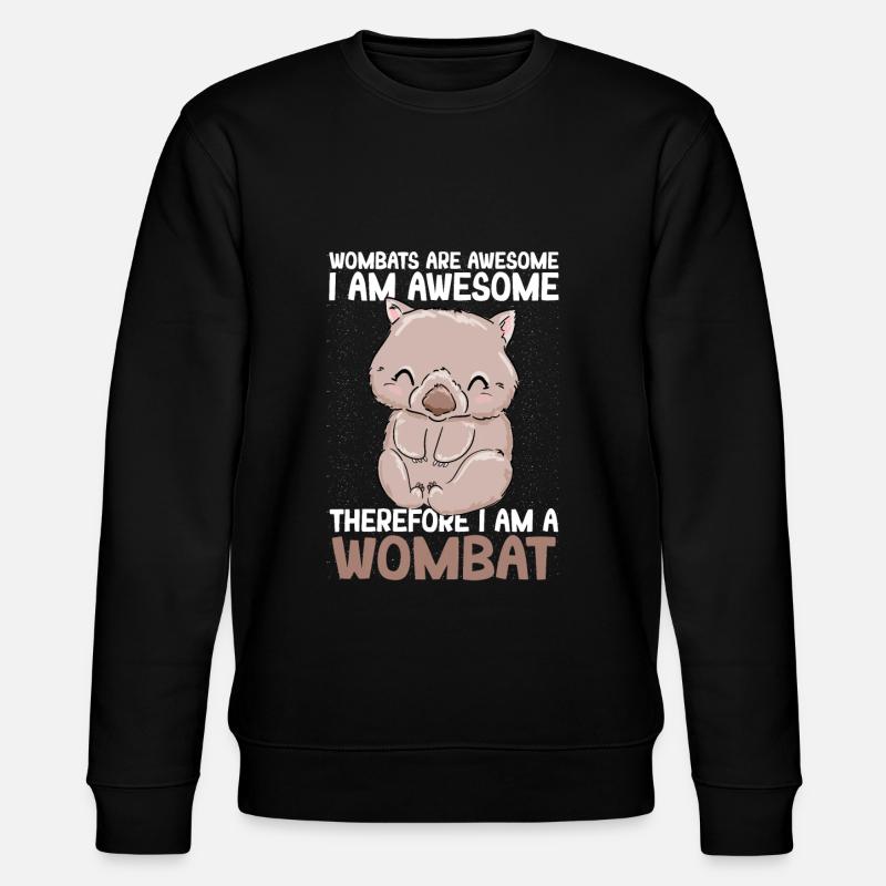 Wombat - Sweat bio CHANGER Stanley/Stella Unisexe - noir