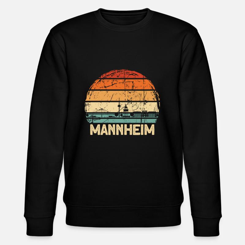 Mannheim Skyline - Sweat bio CHANGER Stanley/Stella Unisexe - noir