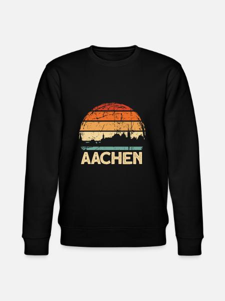 Aachen - Stanley/Stella CHANGER Unisex Organic Sweatshirt - black
