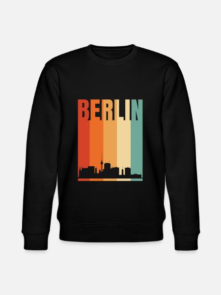 Berlin - Stanley/Stella CHANGER Unisex Organic Sweatshirt - black