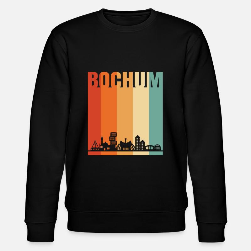 Bochum - Sweat bio CHANGER Stanley/Stella Unisexe - noir