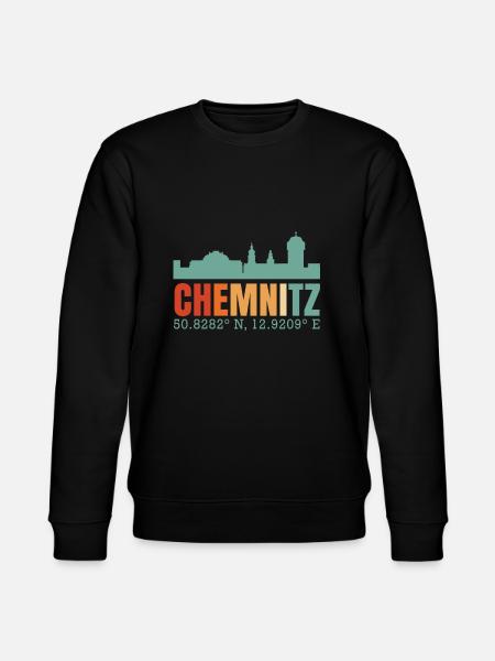 Chemnitz - Stanley/Stella CHANGER Unisex Organic Sweatshirt - black