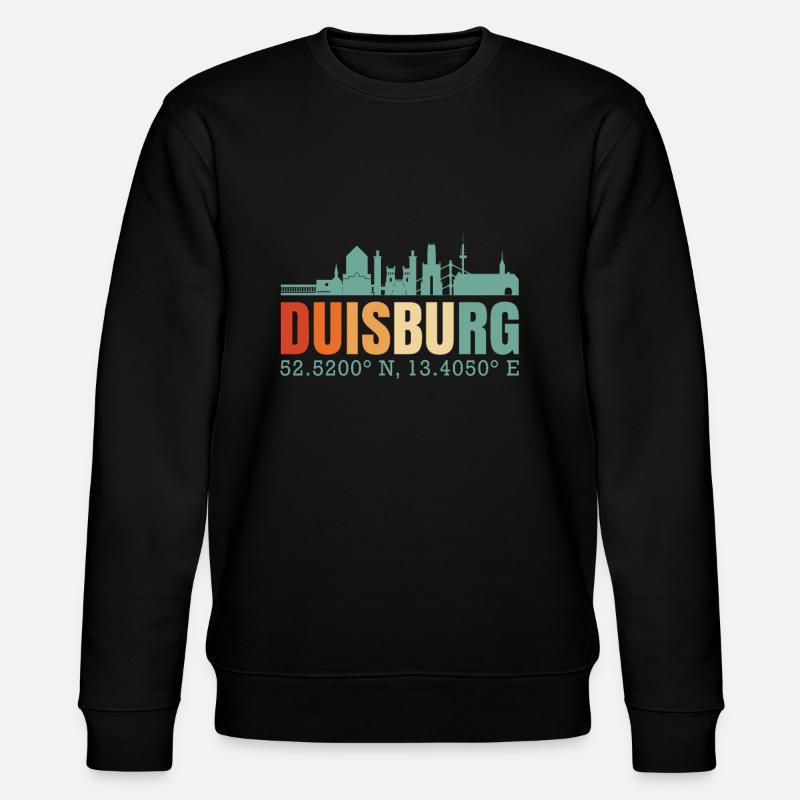 Duisbourg - Sweat bio CHANGER Stanley/Stella Unisexe - noir
