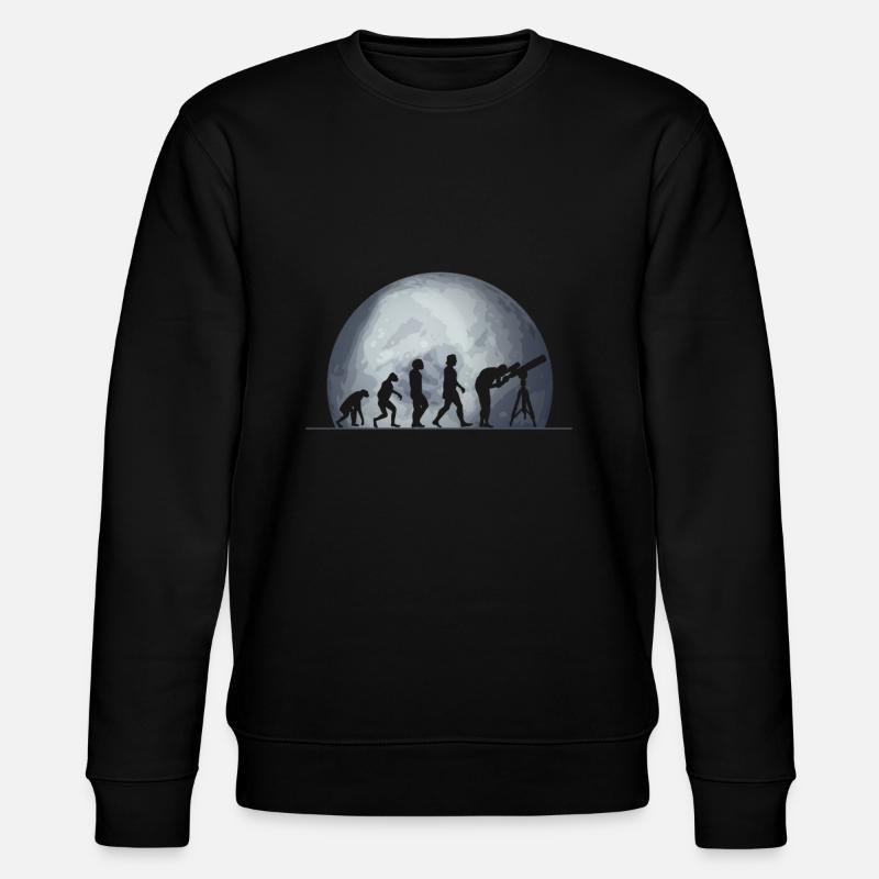 Pluto - Stanley/Stella Unisex Bio-Sweatshirt CHANGER  - Schwarz